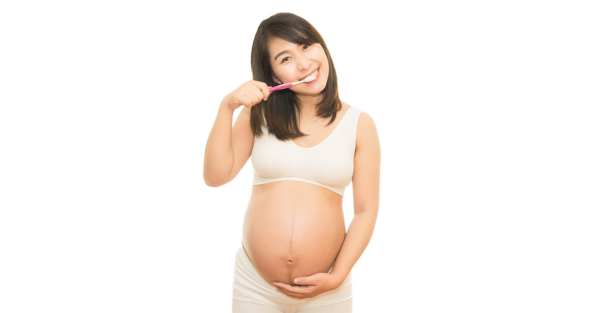 Your gums and teeth are one of the best signs of a healthy pregnancy